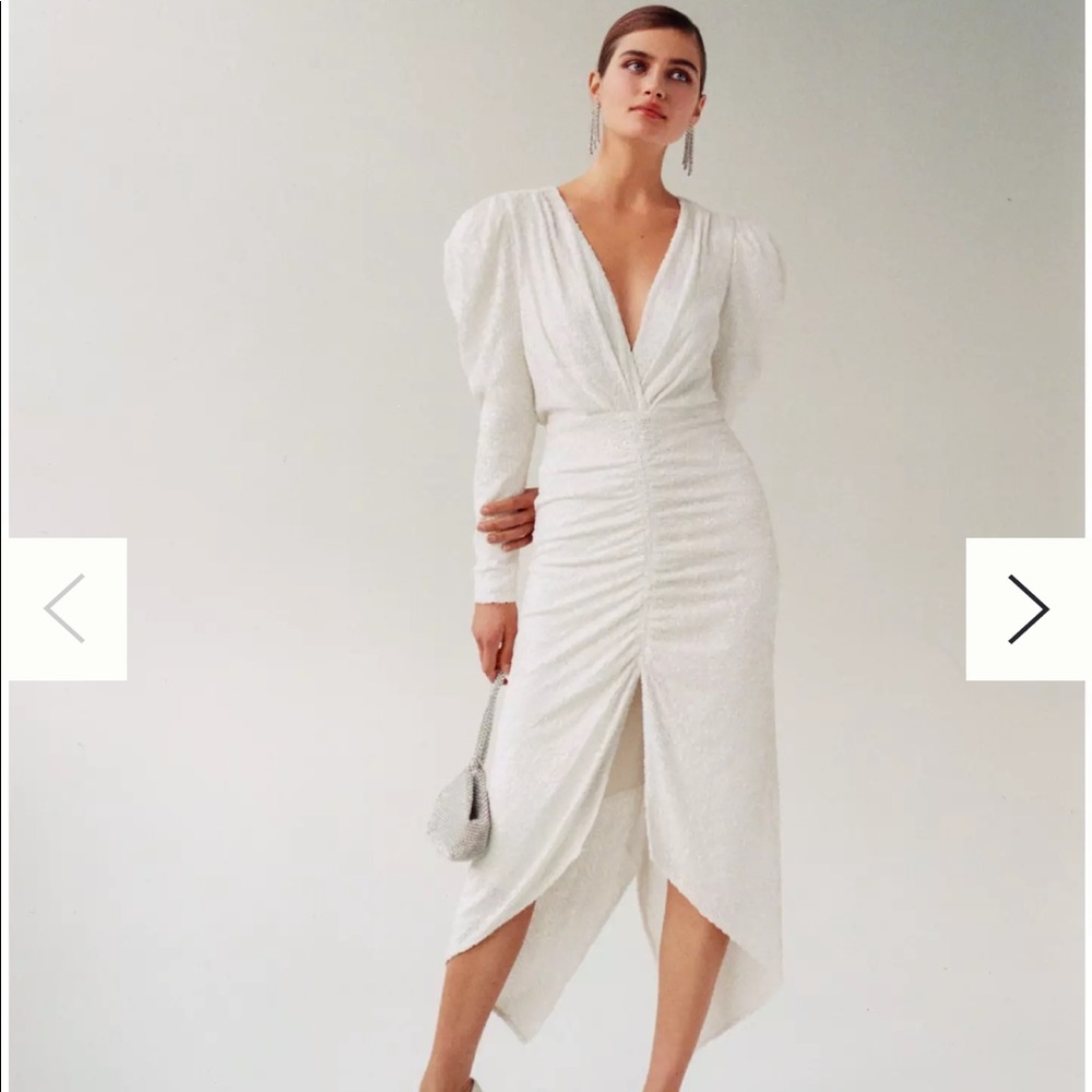 RONNY KOBO Astrid Sequined Dress, NWT Bridal